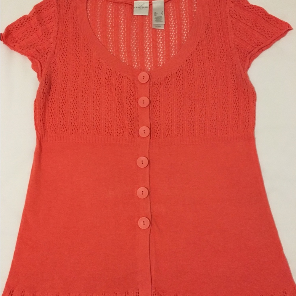 🧵Short Sleeve Cardigan 🧶